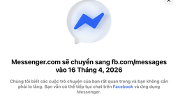 Facebook chính thức đóng cửa Messenger trình duyệt web từ 16-4