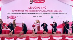 Acecook Việt Nam tổ chức Lễ động thổ dự án Trung tâm nghiên cứu và phát triển mới