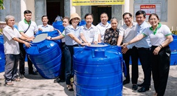 Giữ từng giọt nước giữa mùa hạn mặn: FE CREDIT đồng hành cùng người dân ĐBSCL vượt khó