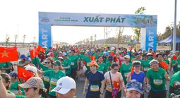 Gần 1.000 người đã khuấy động Giải đi bộ Green Family Walk Cần Giờ