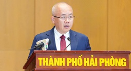 Ông Đỗ Thành Trung được bầu làm Chủ tịch UBND TP Hải Phòng với số phiếu tuyệt đối