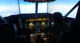 Ngồi cà phê, thử cảm giác điều khiển Airbus A320 như phi công thật