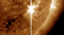 CLIP: Tiếng gào thét kinh dị phát ra từ vết đen Mặt Trời