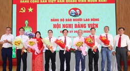 Ông Tô Đình Tuân làm Bí thư Đảng ủy Báo Người Lao Động nhiệm kỳ 2025 - 2030