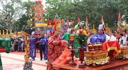 Dâng hương Đức Quốc Tổ Lạc Long Quân, lan tỏa hào khí dân tộc