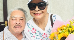 Sinh nhật ấm áp của nghệ sĩ Tú Trinh tại Khu dưỡng lão Thị Nghè