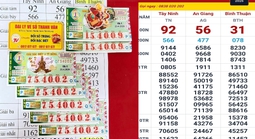 Sáng 24-4, nhiều người ở TPHCM, Vĩnh Long và Cần Thơ trúng xổ số miền Nam