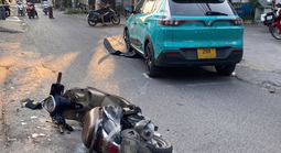 TPHCM: Chưa vững tay lái, nhiều học sinh gặp tai nạn nghiêm trọng