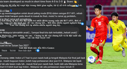Fan Indonesia mỉa mai U17 Malaysia, CĐV nước nhà động viên
