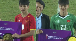 Hai tuyển thủ U17 Việt Nam được AFF vinh danh