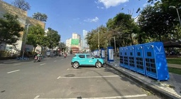 V-Green và Mediamart triển khai 1.000 tủ đổi pin xe máy điện