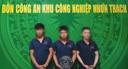 Bắt giữ 3 đối tượng lợi dụng "kẽ hở" của công ty để trộm cắp tài sản