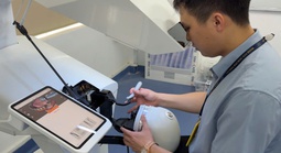 Một trường đại học ở TPHCM ứng dụng hệ thống mô phỏng nha khoa vào đào tạo