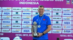 U17 Việt Nam sau chức vô địch Đông Nam Á: Chờ phép thử châu Á