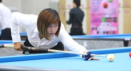 Lê Thị Ngọc Huệ vô địch billiards carom ba băng Đại hội TDTT thành phố
