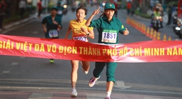 Phường Bà Rịa nhất toàn đoàn Giải Việt dã vô địch TPHCM 2026