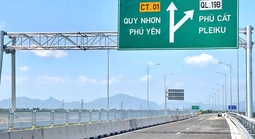 Từ trưa 29-4, thông xe cao tốc Quảng Ngãi – hầm Cù Mông phục vụ lễ 30-4
