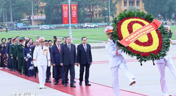 Lãnh đạo Đảng, Nhà nước vào Lăng viếng Chủ tịch Hồ Chí Minh