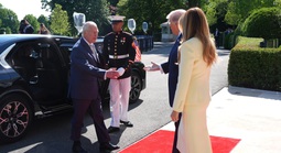 Tổng thống Donald Trump đón tiếp Vua Anh Charles III tại Nhà Trắng