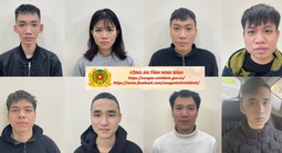 Khởi tố 8 đối tượng trong ổ nhóm tiếp tay đường dây lừa đảo, rửa tiền tại Campuchia