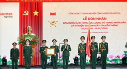 Viettel High Tech đón nhận danh hiệu Anh hùng Lực lượng vũ trang nhân dân