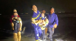 Tìm thấy thi thể một nam sinh mất tích khi đi tắm biển