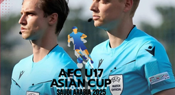 Trọng tài UEFA có thể điều hành giải đấu của U17 Việt Nam