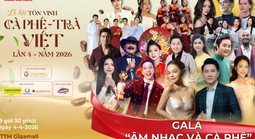 Tối nay, trực tuyến chương trình Gala "Âm nhạc và cà phê" lần 4