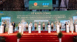 FLC khởi công quần thể đô thị nghỉ dưỡng – sân golf gần 20.000 tỉ đồng tại Gia Lai