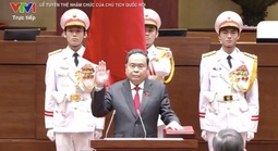 VIDEO: Chủ tịch Quốc hội khóa XVI Trần Thanh Mẫn tuyên thệ nhậm chức