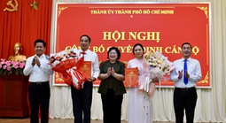 Công bố quyết định của Thành ủy TPHCM về công tác cán bộ