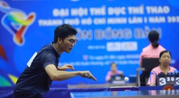 Đại hội Thể dục thể thao TPHCM Lần I - 2026: Bóng bàn mở màn đại hội