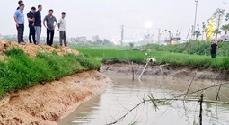 Phát hiện thi thể nam thanh niên tại ao nuôi cá giống