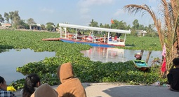 Bàng hoàng phát hiện thi thể 2 trẻ nhỏ trên sông Vàm Cỏ Tây