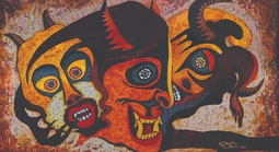 Biểu tượng Cơtu qua sơn mài đương đại