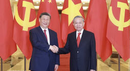 Tổng Bí thư, Chủ tịch Trung Quốc Tập Cận Bình chúc mừng Tổng Bí thư, Chủ tịch nước Tô Lâm