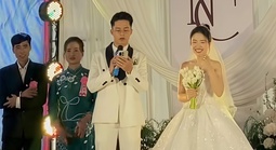 Chú rể Trung Quốc nói nhầm một câu khiến cả đám cưới cười nghiêng ngả