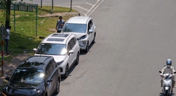 3 ô tô tông liên hoàn trên cầu Sài Gòn