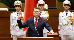 VIDEO: Thủ tướng Lê Minh Hưng tuyên thệ nhậm chức