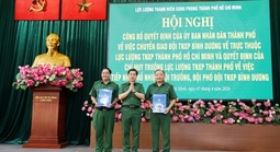 Công bố quyết định của UBND TPHCM về Lực lượng Thanh niên xung phong