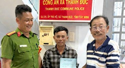 Hành động đẹp của nam thanh niên nhặt được ví có tiền, USD và vàng