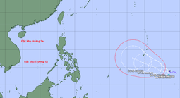 Xuất hiện áp thấp nhiệt đới dự báo mạnh lên thành bão, có vào Biển Đông?