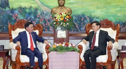 Việt Nam - Lào tăng cường gắn kết chiến lược