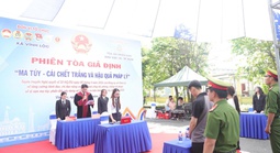 Phiên tòa giả định thu hút đông đảo cán bộ, đoàn viên, thanh niên