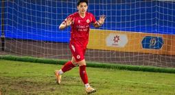 Đình Bắc nói gì khi lập cú đúp vào lưới nhà đương kim vô địch V-League?