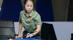 Nguyễn Đức Yến Sinh vô địch billiards carom nữ châu Á ở tuổi 22