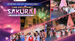 Lễ hội Hoa Anh Đào Gigamall 2026 lập kỷ lục hơn 2 triệu lượt khách tham quan