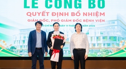 Hiệu trưởng Trường ĐH Quốc tế Hồng Bàng được bổ nhiệm làm giám đốc bệnh viện 
