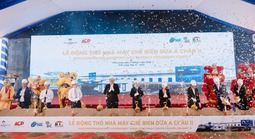AIG động thổ Nhà máy chế biến dừa công nghệ hiện đại hàng đầu thế giới