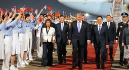 Tổng thống Mỹ Donald Trump đến Bắc Kinh